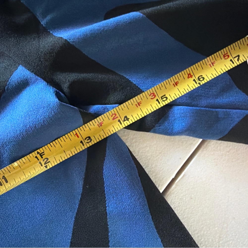 Wolford Blue and Black Midi Dress small beautiful - Picture 3 of 6